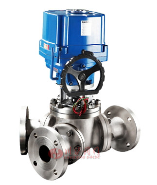 電動(dòng)Y型三通球閥