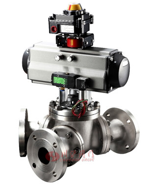 氣動(dòng)Y型三通球閥