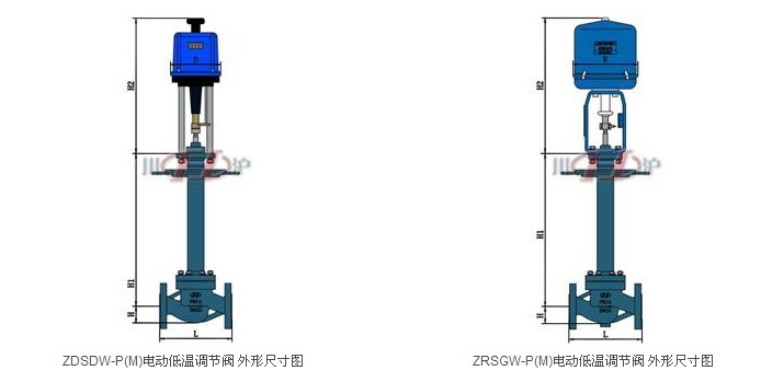 ZRSGW-P(M)_電動低溫調(diào)節(jié)閥結構圖_調(diào)節(jié)閥